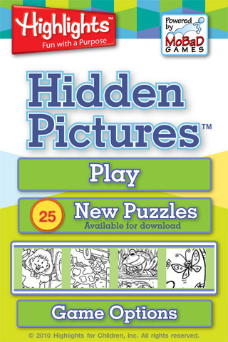 Screenshot Highlights Hidden Pictures™ Screenshot Highlights Hidden Pictures™